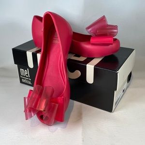 Little Girls 13 MEL ultra girl sweet bow flats